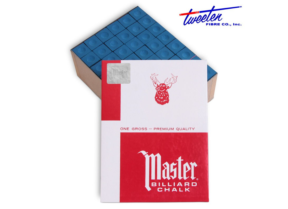 Бильярдный мел Master Blue 144 шт