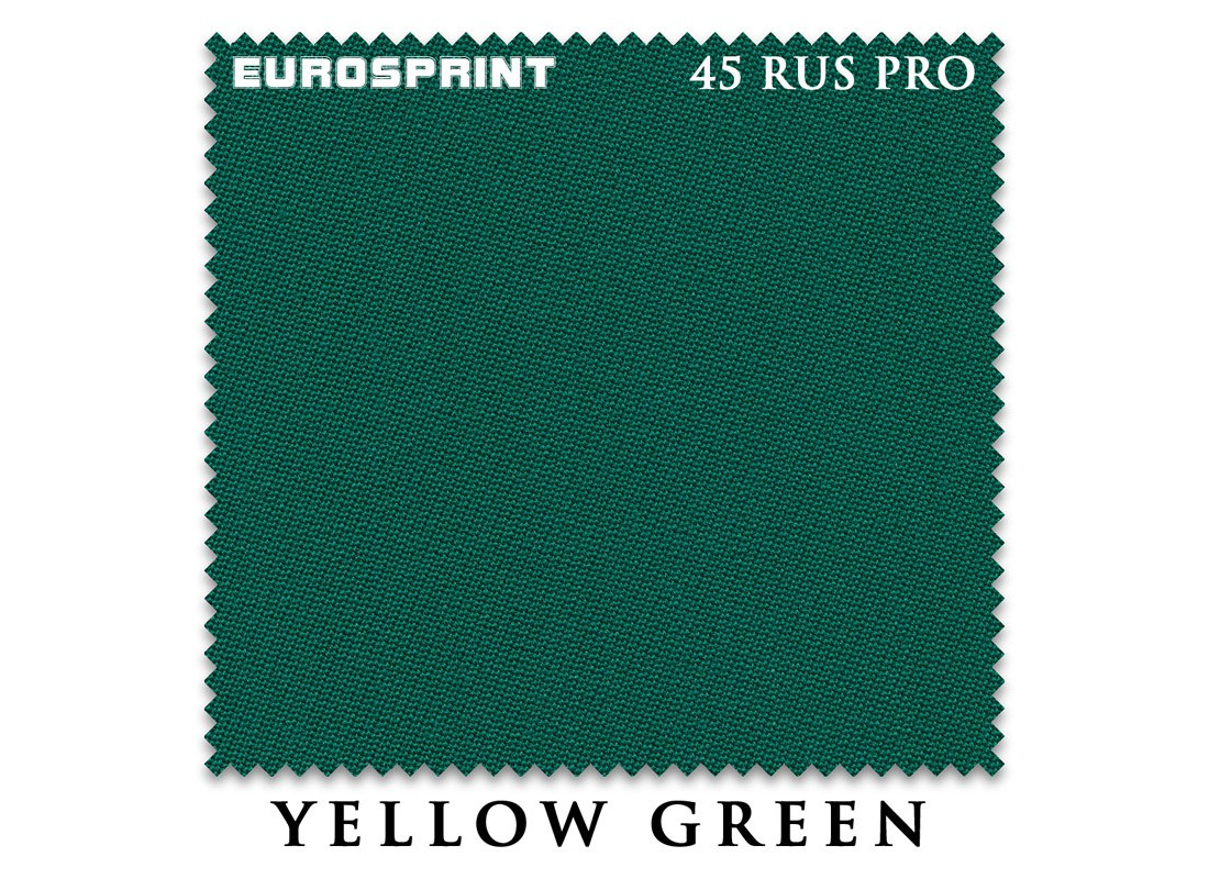 Сукно Eurosprint 45 (Yellow Green)