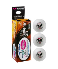 Шарики для настольного тенниса Batterfly, 3шт, белый