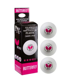 Шарики для настольного тенниса Batterfly, 3 шт